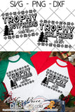 Trophy Boyfriend SVG, Trophy Girlfriend SVG, Funny Couple's Christmas sweater SVGs, DIY Matching Christmas shirt designs for him and her. Winter DXF PNG version also included. Cute & Unique sublimation file. Silhouette Files for Cricut Project Ideas Simply Crafty SVG Bundles Design Bundles, Vectors | Amber Price Design