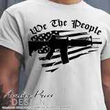 2nd Amendment SVG, We the People SVG, Gun Rights SVG,  AR-15 SVG, Cricut SVG, Silhouette SVG. Second Amendment SVG, Second Amendment Flag SVG, We the People Flag SVG, SVG Files for Cricut, Cricut Projects, Cricut Project Ideas, Simply Crafty SVG, SVG Bundles for Cricut, SVG Design Bundles, Vectors | Amber Price Design