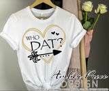 Who Dat SVG, New Orleans Saints SVG, NOLA SVG, Geaux Saints, Hand lettered SVG, Saints Heart SVG, Women's Saints Football SVG, diy shirt svg for women DIY Football shirt SVG, Cricut SVG Silhouette SVG Files for Cricut Projects Cricut Project Ideas Simply Crafty SVG Bundles Design Bundles Vectors | Amber Price Design