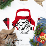 You'll shoot your eye out kid SVG, Funny Christmas SVG, Cute Christmas story svg, ralphie SVG, Christmas shirt svg files, Cute Christmas ornament SVG for DIY winter shirt craft, DIY silhouette projects vector files for home decor. SVG Silhouette SVG Files for Cricut Project Ideas Simply Crafty SVG Bundles Vector | Amber Price Design