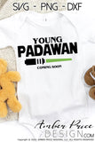 Young Padawan coming soon SVG, Announce your pregnancy & Make your own Star wars shirt for your new baby with my unique jedi lightsaber Star Wars SVG cut file vector for cricut & silhouette cameo files. DXF PNG sublimation file. Cricut SVG Files for Cricut Project Ideas SVG Bundles Design Bundles | Amber Price Design