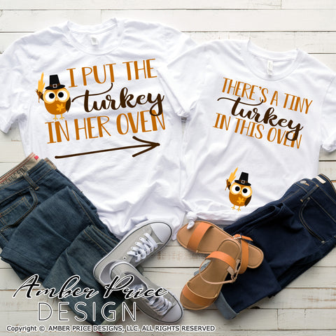Couple's Maternity SVGs (Matching Sets)