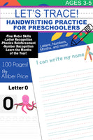 Give your child a head start in handwriting with the Let's Trace! Handwriting Practice for Preschoolers. This 100-page digital ebook is crafted for ages 3+ provides colorful tracing activities to develop fine motor skills & vocabulary. Early handwriting skills to recognize letters, numbers, & words. Early math and reading concepts. Printable download.