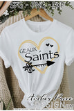 Geaux Saints SVG, New Orleans Saints SVG, NOLA SVG, Saints SVG, Hand lettered SVG, Saints Heart SVG, Women's Saints Football SVG, diy shirt svg for women DIY Football shirt SVG, Cricut SVG Silhouette SVG Files for Cricut Projects Cricut Project Ideas Simply Crafty SVG Bundles Design Bundles Vectors | Amber Price Design