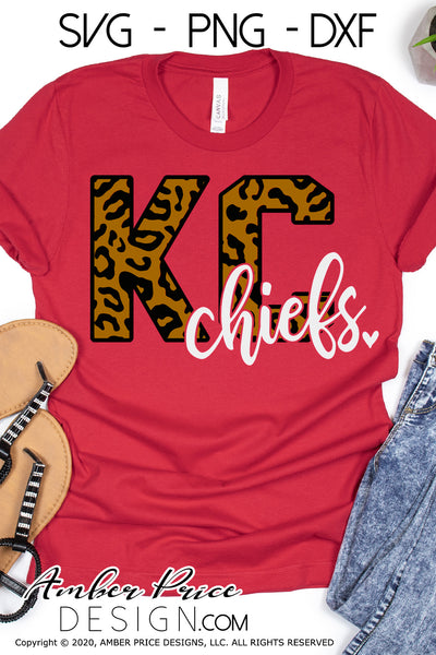 kansas city chiefs leopard shirt