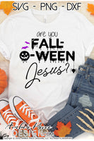 Are you falloween Jesus SVG, Christian Halloween SVG cut file for cricut, silhouette, Are you following Jesus SVG, Sublimation PNG. Custom Halloween Shirt Vector for Fall and Autumn. Women's Fall Halloween shirt DXF and PNG version also included. EPS by request. Cute and Unique sublimation file. From Amber Price Design are you following jesus