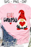 Be Mine SVG valentine's day Gnome SVG, Cute Valentine's Day svg, v-day gnome svgs, striped heart shirt svg for school valentine's day shirt craft, DIY Cricut svg silhouette projects vector files for home decor. SVG Silhouette SVG Files for Cricut Project Ideas Simply Crafty SVG Bundles Vector | Amber Price Design 