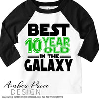 Best 10 year old in the galaxy SVG, Make your own Star wars birthday shirt for your 10 year old with my unique Star Wars Birthday SVG cut file vector for cricut and silhouette cameo files. DXF and PNG sublimation file included. Cricut SVG Files for Cricut Project Ideas SVG Bundles Design Bundles | Amber Price Design