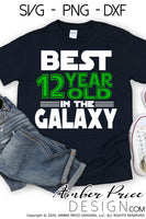 Best 12 year old in the galaxy SVG, Make your own Star wars birthday shirt for your 12th birthday with my unique Star Wars Birthday SVG cut file vector for cricut and silhouette cameo files. DXF and PNG sublimation file included. Cricut SVG Files for Cricut Project Ideas SVG Bundles Design Bundles | Amber Price Design