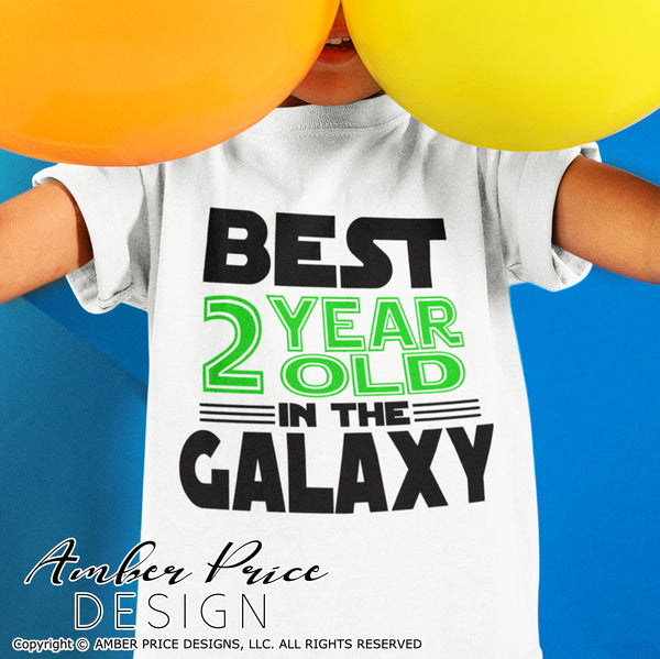 Best 2 year old in the galaxy SVG, Make your own Star wars birthday shirt for your 2nd birthday with my unique Star Wars Birthday SVG cut file vector for cricut and silhouette cameo files. DXF and PNG sublimation file included. Cricut SVG Files for Cricut Project Ideas SVG Bundles Design Bundles | Amber Price Design