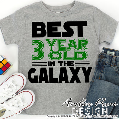 Best 3 year old in the galaxy SVG, Make your own Star wars birthday shirt for your 3rd birthday with my unique Star Wars Birthday SVG cut file vector for cricut and silhouette cameo files. DXF and PNG sublimation file included. Cricut SVG Files for Cricut Project Ideas SVG Bundles Design Bundles | Amber Price Design