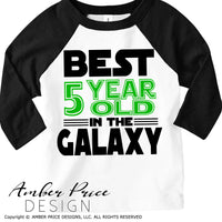 Best 5 year old in the galaxy SVG, Make your own Star wars birthday shirt for your 5th birthday with my unique Star Wars Birthday SVG cut file vector for cricut and silhouette cameo files. DXF and PNG sublimation file included. Cricut SVG Files for Cricut Project Ideas SVG Bundles Design Bundles | Amber Price Design