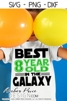 Best 8 year old in the galaxy SVG, Make your own Star wars birthday shirt for your 8th birthday with my unique Star Wars Birthday SVG cut file vector for cricut and silhouette cameo files. DXF and PNG sublimation file included. Cricut SVG Files for Cricut Project Ideas SVG Bundles Design Bundles | Amber Price Design