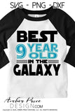 Best 9 year old in the galaxy SVG, Make your own Star wars birthday shirt for your 9th birthday with my unique Star Wars Birthday SVG cut file vector for cricut and silhouette cameo files. DXF and PNG sublimation file included. Cricut SVG Files for Cricut Project Ideas SVG Bundles Design Bundles | Amber Price Design