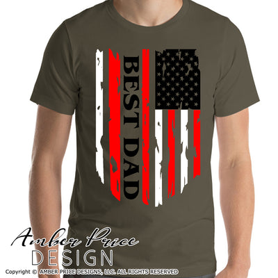 Best Dad Army Flag SVG, Military svg, Dad Veteran SVG, PNG, DXF