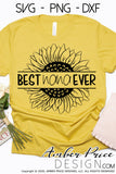 Best nana ever sunflower svg png dxf