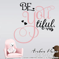 Beyoutiful SVG PNG DXF Baby Girl Nursery SVG