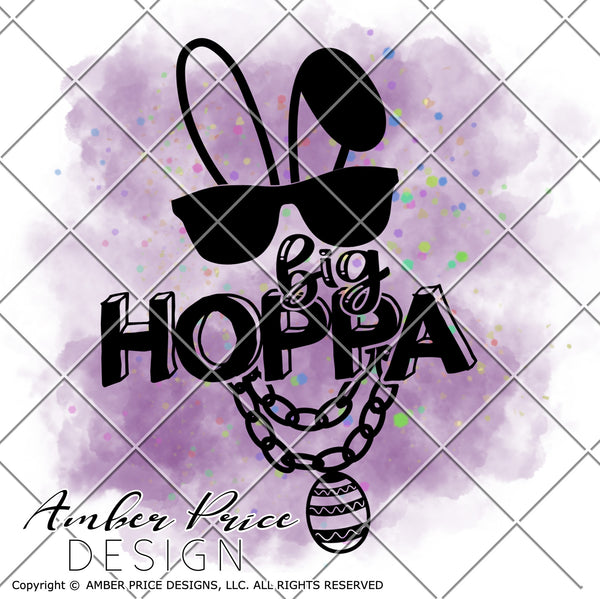 Big Hoppa png, Hip Hop Funny Easter bunny PNG, Cute Kid's Easter png, Spring PNG, Kid's colorful Easter bunny png, cute Spring toddler shirt craft DIY Cricut silhouette projects PNG files for home decor. Free SVGs for Silhouette SVG Files for Cricut Project Ideas Simply Crafty SVG Bundles Vector | Amber Price Design 