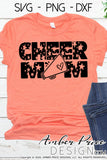 Cheer Mom SVG PNG DXF Megaphone clipart