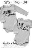 Coming soon Me too SVG | Twin SVGs | Baby shower SVG PNG DXF Twin pregnancy svg twin pregnancy reveal svg pregnancy announcement svg for twins coming soon svg me too svg baby onesie svg diy cricut silhouette cut file vector crafts