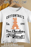 Cottontail's candy company svg, Easter bunny SVG, girl's Easter png, Spring SVG, Kid's SVG Easter bunny png, cute Spring SVG toddler shirt craft DIY Cricut silhouette projects vector files for home decor. Free SVGs for Silhouette SVG Files for Cricut Project Ideas Simply Crafty SVG Bundles Vector | Amber Price Design | amberpricedesign.com