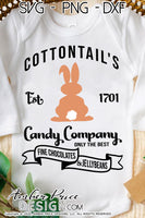 Cottontail's candy company svg, Easter bunny SVG, girl's Easter png, Spring SVG, Kid's SVG Easter bunny png, cute Spring SVG toddler shirt craft DIY Cricut silhouette projects vector files for home decor. Free SVGs for Silhouette SVG Files for Cricut Project Ideas Simply Crafty SVG Bundles Vector | Amber Price Design 