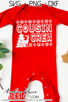 Cousin Crew SVGs, Cousin's Christmas SVGs, DIY Cousin Shirts cut file for cricut, silhouette Grandkids Winter SVG, winter Home Decor SVG. DXF and PNG version also included. Cute and Unique sublimation file. Silhouette Files for Cricut Project Ideas Simply Crafty SVG Bundles Design Bundles, Vectors | Amber Price Design