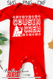 Cousin Crew SVGs, Cousin's Christmas SVGs, DIY Cousin Shirts cut file for cricut, silhouette Grandkids Winter SVG, winter Home Decor SVG. DXF and PNG version also included. Cute and Unique sublimation file. Silhouette Files for Cricut Project Ideas Simply Crafty SVG Bundles Design Bundles, Vectors | Amber Price Design