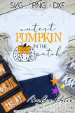 Cutest pumpkin in the patch SVG, Super cute Kid's Fall SVG Pumpkin SVG, for DIY October SVG cut file for cricut, silhouette DXF and PNG also included. EPS by request. Cute Unique sublimation file. Cricut SVG Silhouette Files for Cricut Project Ideas Simply Crafty SVG Bundles Design Bundles, Vector | Amber Price Design