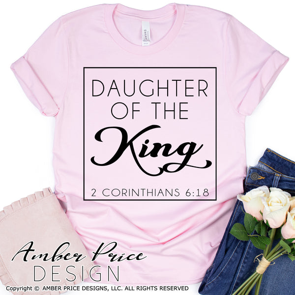 Daughter of the King SVG PNG DXF 1 Corinthians 6:18 SVG Christian SVG SVG PNG DXF Kid's Christian SVG Christian wildFlower SVG clipart, cricut, silhouette, cut file vector, digital download, wildflower svg, baby girl svg, baby shower svg, christian baby svgs