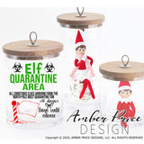 Elf quarantine area SVG, Funny Christmas Elf SVG for your elf on a shelf, Christmas cut files for cricut, Winter shirt designs, Home Decor SVG. DXF & PNG included. Cute & Unique sublimation file. Silhouette downloadable File for Cricut Project Ideas Simply Crafty SVG Bundles Design Bundles, Vector | Amber Price Design