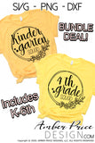 Kindergarten - 6th grade squad SVG, back to school shirt SVG, last day of school cut file for cricut, silhouette, Teacher Squad team shirts SVG. Custom grade Vectors for teachers. 1st grade, 2nd 3rd 4th 5th grade SVG DXF and PNG versions also included. Cute and Unique sublimation file. From Amber Price Design