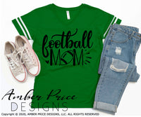 Football Mom SVG PNG DXF