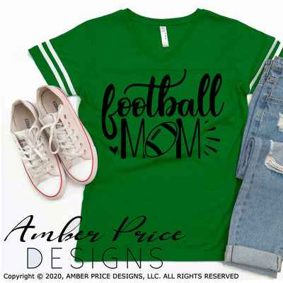 Football Mom SVG PNG DXF