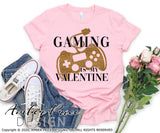 Gaming is my valentine SVG, Funny Kid's Valentine's Day svg, video game svgs, funny gamer shirt svgs for v-day school valentine's day shirt craft, DIY Cricut svg and silhouette projects vector files, for home decor. SVG Silhouette SVG Files for Cricut Project Ideas Simply Crafty SVG Bundles Vector | Amber Price Design 