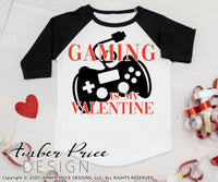 Gaming is my valentine SVG, Funny Kid's Valentine's Day svg, video game svgs, funny gamer shirt svgs for v-day school valentine's day shirt craft, DIY Cricut svg and silhouette projects vector files, for home decor. SVG Silhouette SVG Files for Cricut Project Ideas Simply Crafty SVG Bundles Vector | Amber Price Design 