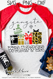 Gangsta Wrapper SVG, Funny Christmas svg, Cute Christmas wrapping shirt SVG, Festive Holiday SVGs, ornament SVG, leopard print gifts svg, winter shirt craft, DIY silhouette projects vector files for home decor. SVG Silhouette SVG SVG Files for Cricut Project Ideas Simply Crafty SVG Bundles Vector | Amber Price Design 