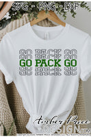 Green Bay Packers SVG, Packers Stacked font svg, Go Packers SVG, Go Pack Go SVG, Green Bay shirt SVG Green Bay Football SVG Packers shirt svg for women DIY Football shirt SVG, Cricut SVG Silhouette SVG Files for Cricut Projects Cricut Project Ideas Simply Crafty SVG Bundles Design Bundles Vectors | Amber Price Design