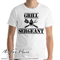 Grill Sergeant SVG PNG DXF grilling design summer Grill SVGs funny dad svgs