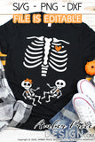 Halloween Pregnancy SVG, Fall Maternity SVG files, Baby Skeleton SVG, Twin Pregnancy SVG reveal Shirt for fall, Halloween Maternity SVG Cricut SVG Silhouette SVG SVG Files for Cricut, Cricut Projects Cricut Project Ideas Simply Crafty SVG Bundles for Cricut, SVG Design Bundles, Vectors | Amber Price Design
