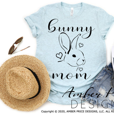 Bunny Mom SVG 4-h Fair life dutch rabbit svg country girl Easter cut file Cricut silhouette cameo cute DIY craft file kids bunny lover gifts