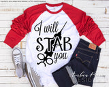 I will stab you svg png dxf