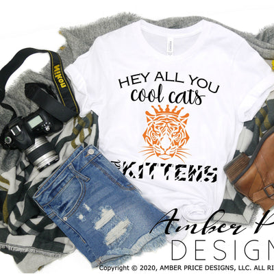 Hey all you cool cats and kittens SVG PNG DXF