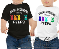 Social Distancing with my peeps svg, Funny Easter svg, easter bunny SVG, COVID Easter png, Easter bunny png, cute Spring SVG toddler shirt craft DIY Cricut silhouette projects vector files for home decor. Free SVGs for Silhouette SVG Files for Cricut Project Ideas Simply Crafty SVG Bundles Vector | Amber Price Design 