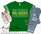 Green Bay Packers SVG, Packers Stacked font svg, Go Packers SVG, Go Pack Go SVG, Green Bay shirt SVG Green Bay Football SVG Packers shirt svg for women DIY Football shirt SVG, Cricut SVG Silhouette SVG Files for Cricut Projects Cricut Project Ideas Simply Crafty SVG Bundles Design Bundles Vectors | Amber Price Design