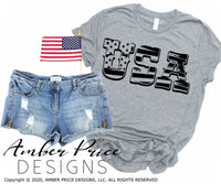 USA SVG, distressed American flag SVG, 4th of July SVG, PNG, DXF, Cowboy svg, patriotic svg, amber price design