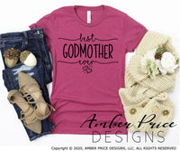 Best godmother ever svg png dxf swirly font design