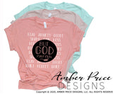 But God SVG Psalm 73:26 SVG anxiety fear bible verse shirt cut file christian cricut silhouette cameo hand lettered scripture designs corona, Christian SVG, PNG, DXF