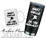 Best uncle in the galaxy SVG, Make your own Star wars uncle shirt for your father's day gift for him with my unique jedi Star Wars SVG cut file vector for cricut and silhouette cameo files. DXF and PNG sublimation file included. Cricut SVG Files for Cricut Project Ideas SVG Bundles Design Bundles | Amber Price Design
