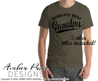 World's Best Grandpa SVG PNG DXF